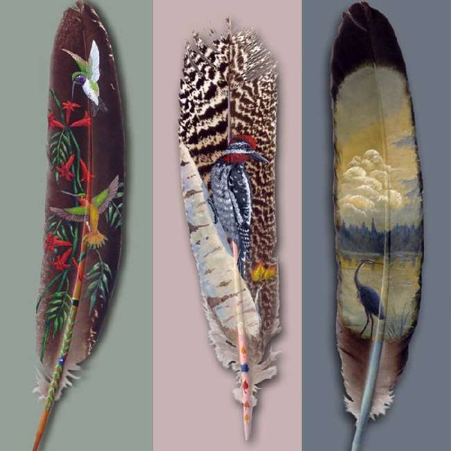 Shangrala's Feather Art