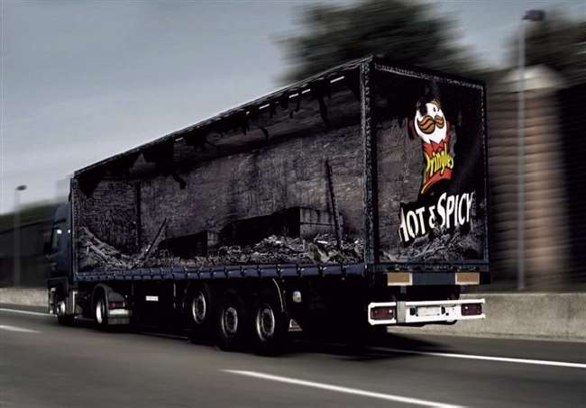 Shangrala's Advertising Truck Art