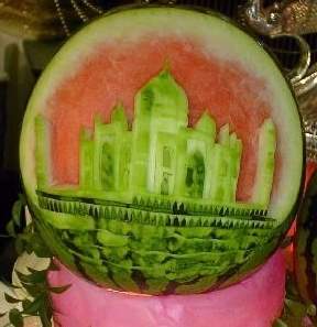 Shangrala's Watermelon And Egg Art