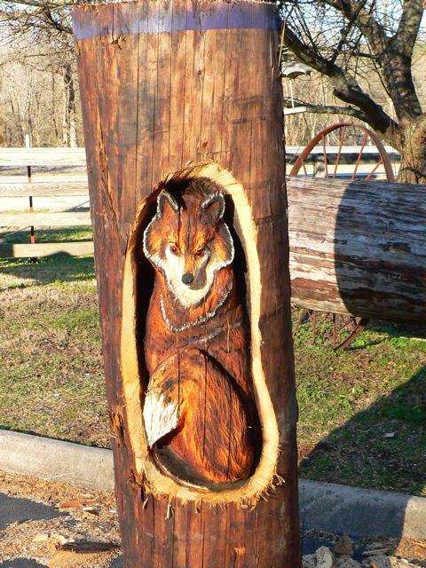 Shangrala's Chainsaw Wood Carving Art