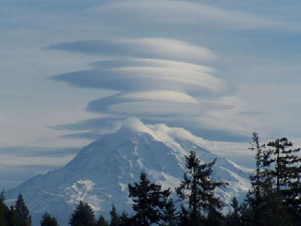 Shangrala's Lenticular Clouds Or UFO