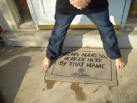 Shangrala's Doormat Humor!