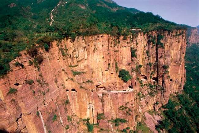 Shangrala's Guoliang Tunnel Road