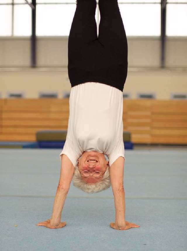 Shangrala's 86 Year Old Grandma Gymnast