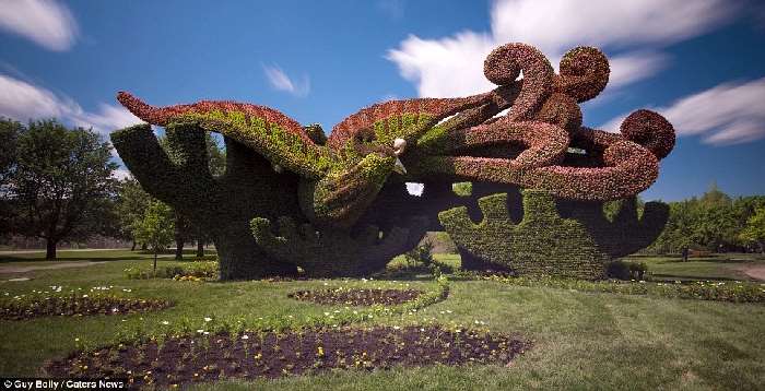 Shangrala's Montreal Mosaicultures Show