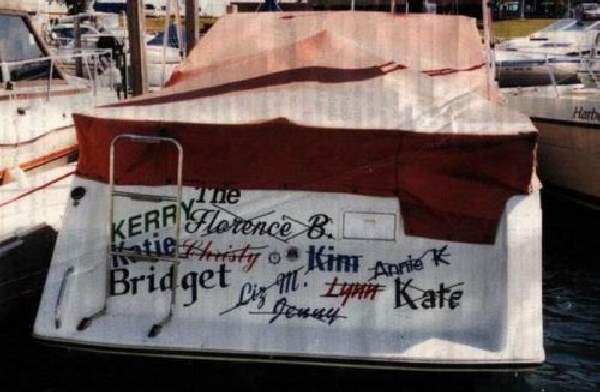Shangrala's Humorous Boat Names
