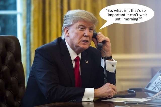 Shangrala's Trump's Phone Call