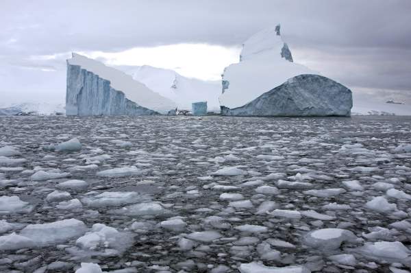 Shangrala's Amazing Striped Icebergs