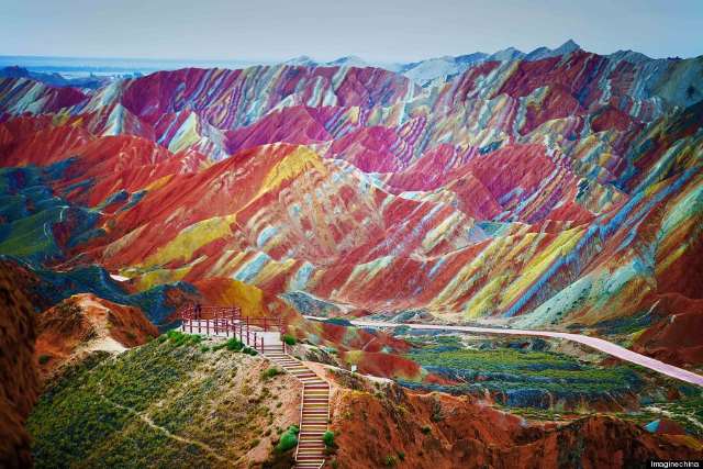 Shangrala's Rainbow Mountains