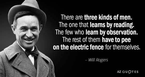 Shangrala's Will Rogers Quotes