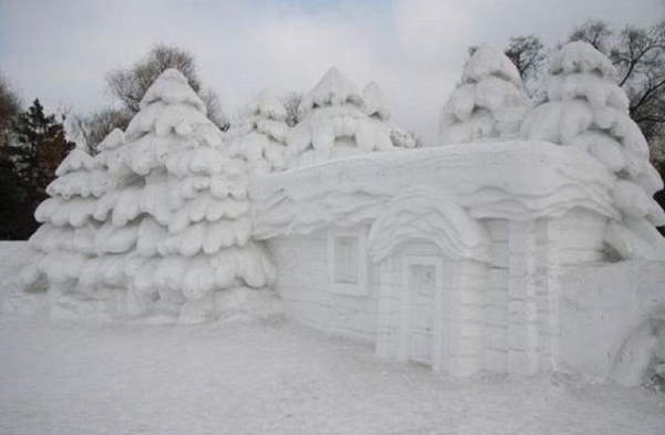 Shangrala's Snow Sculpture Art 2