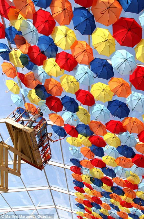 Shangrala's Umbrella Sky Project