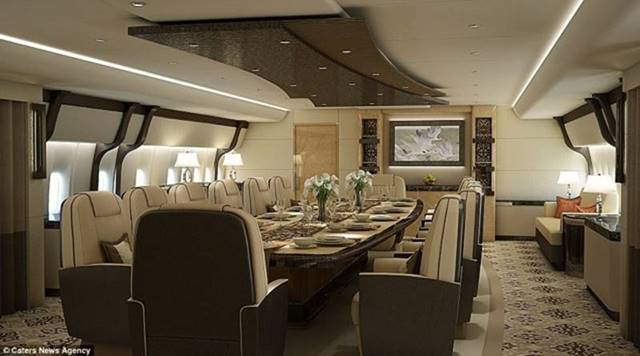 Shangrala's Boeing 747-8 VIP