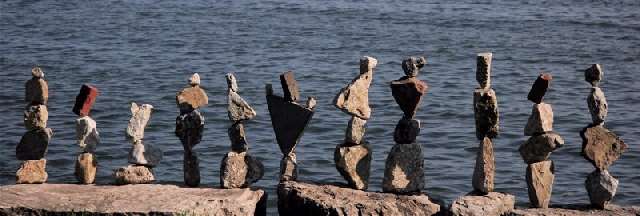 Shangrala's Rock Balancing Art