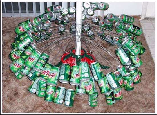 Shangrala's Redneck Christmas Tree!