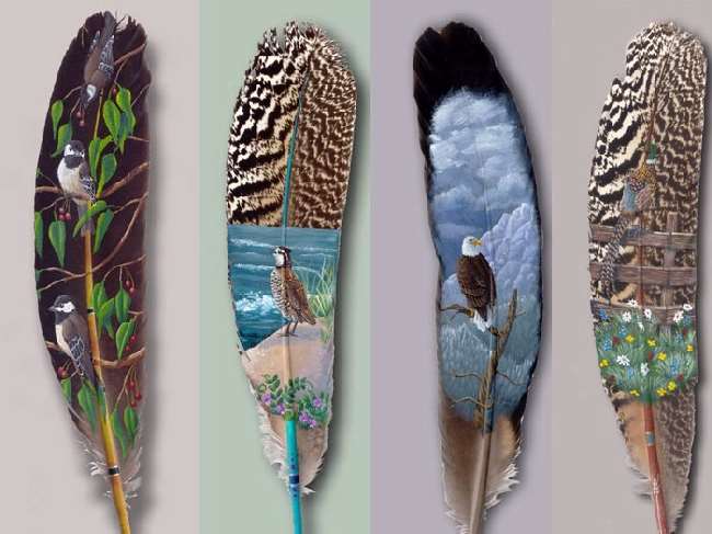 Shangrala's Feather Art