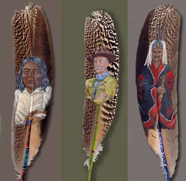 Shangrala's Feather Art