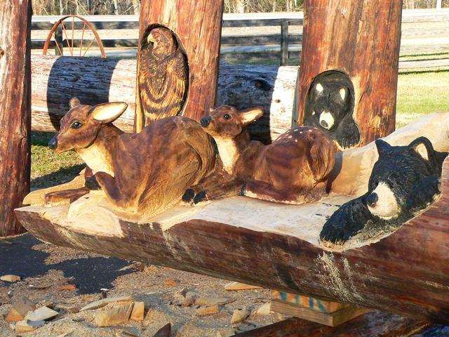 Shangrala's Chainsaw Wood Carving Art