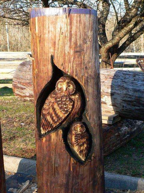 Shangrala's Chainsaw Wood Carving Art