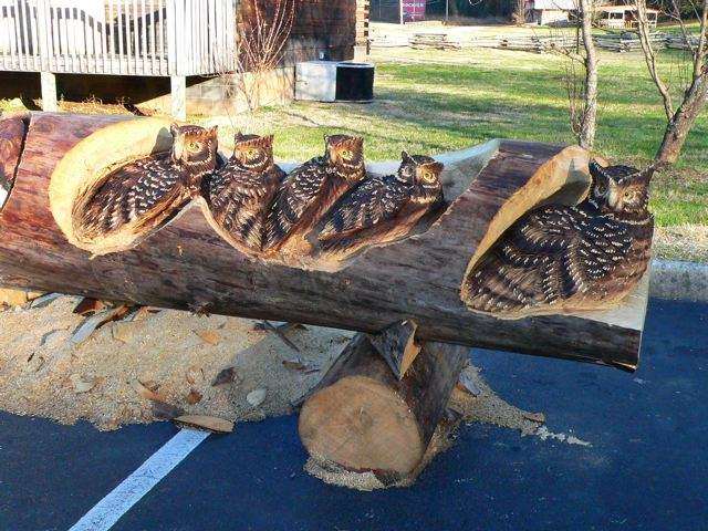 Shangrala's Chainsaw Wood Carving Art