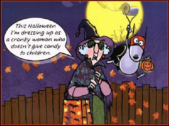 Shangrala's Maxine On Halloween