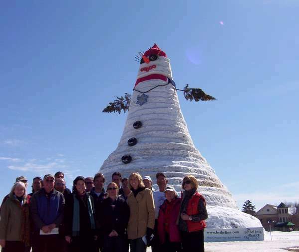 Shangrala's World's Tallest SnowWoman