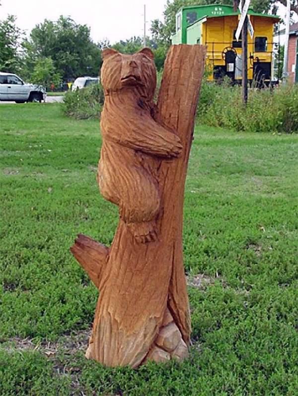 Shangrala's Tree Trunk Art 2