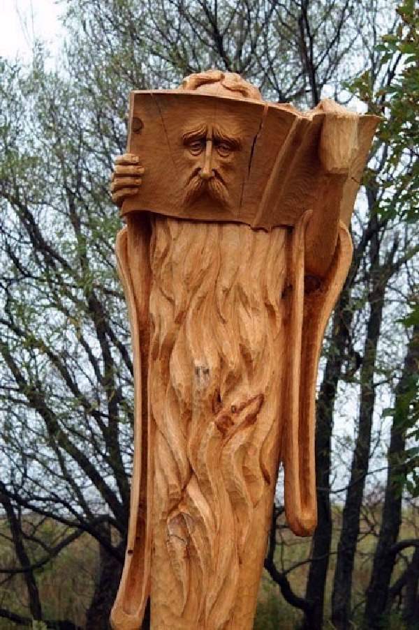 Shangrala's Tree Trunk Art 2