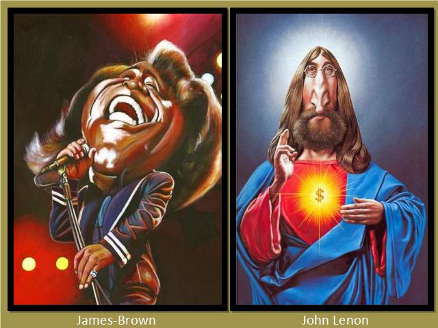 Shangrala's Celebrity Caricatures 2