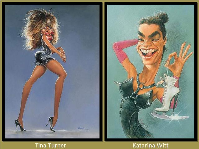Shangrala's Celebrity Caricatures 2