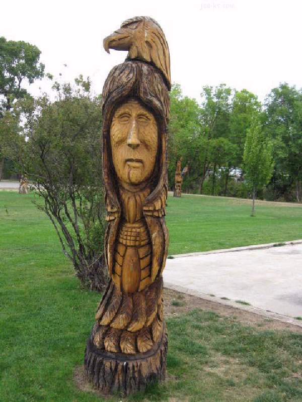 Shangrala's Chainsaw Wood Carving Art 2