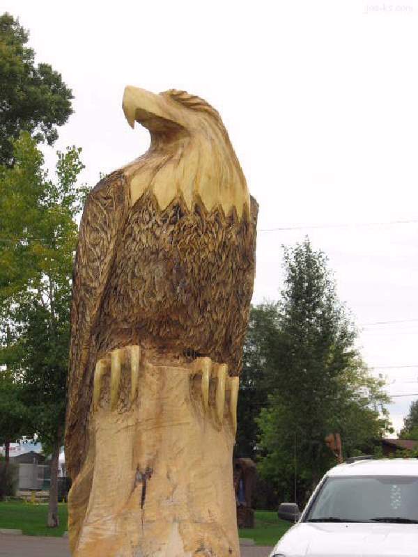 Shangrala's Chainsaw Wood Carving Art 2