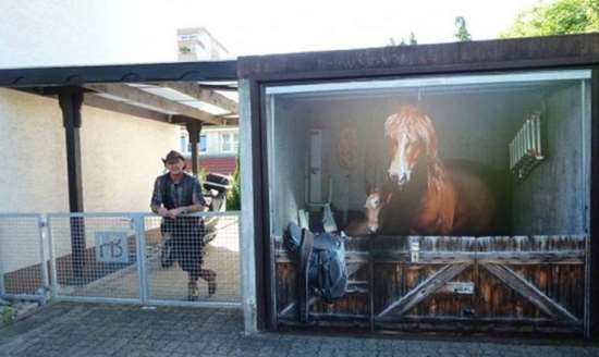 Shangrala's Garage Door Art 2!
