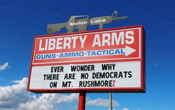 Shangrala's Funny Liberty Arms Signs