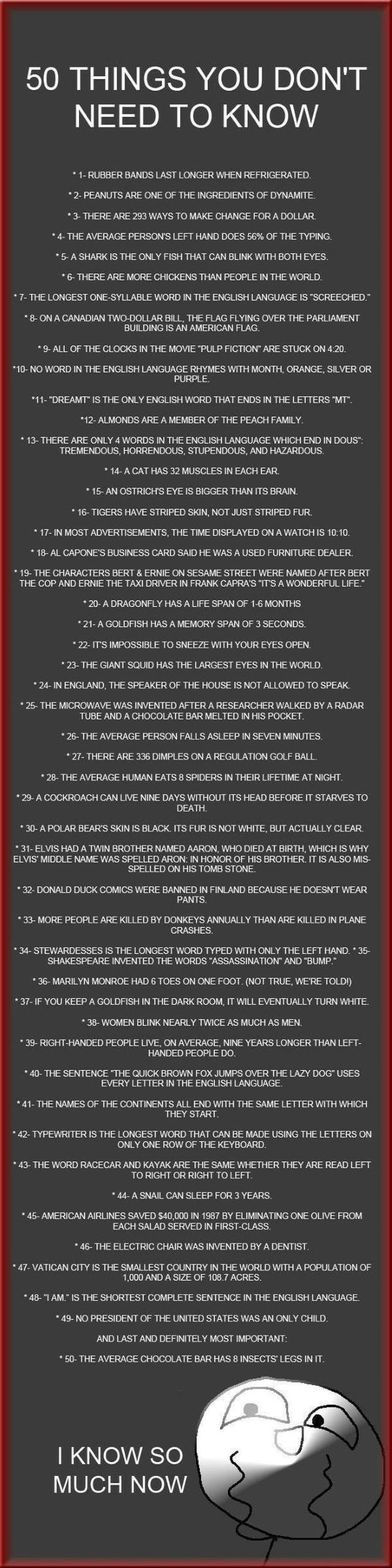 Shangrala's Trivia Facts