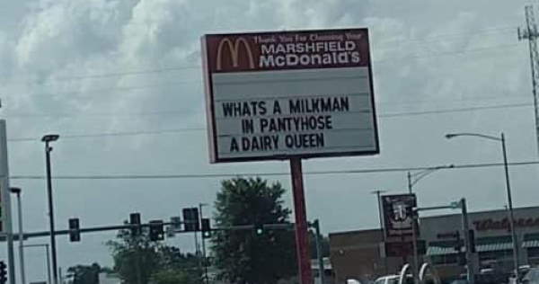 Shangrala's Fast Food Sign War