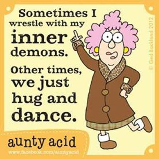 Shangrala's Aunty Acid Humor