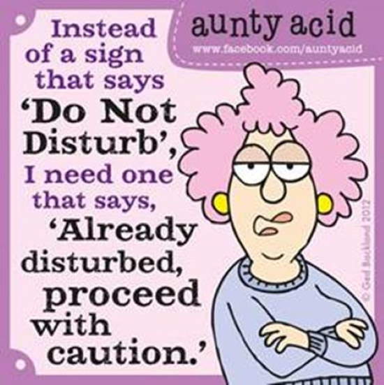 Shangrala's Aunty Acid Humor