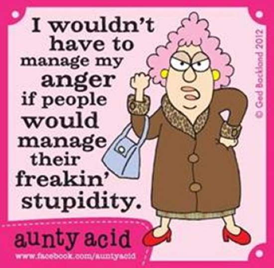 Shangrala's Aunty Acid Humor