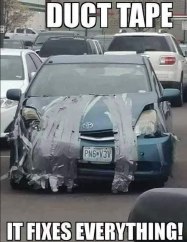 Shangrala's Duct Tape To The Rescue