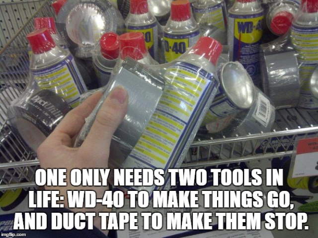 Shangrala's Duct Tape To The Rescue
