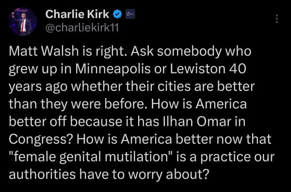 Shangrala's Charlie Kirk