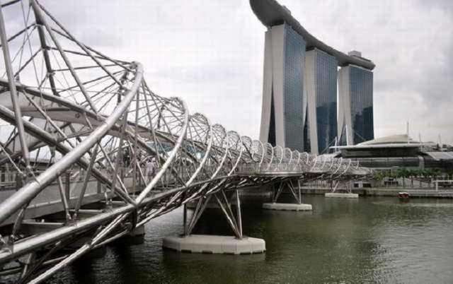 Shangrala's Beautiful Lighted Buildings
