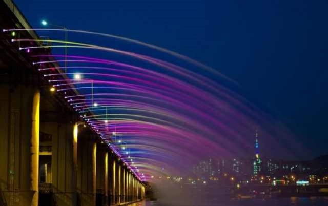 Shangrala's Beautiful Lighted Buildings