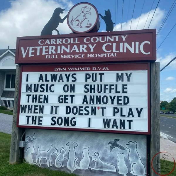 Shangrala's Funny Veterinary Signs