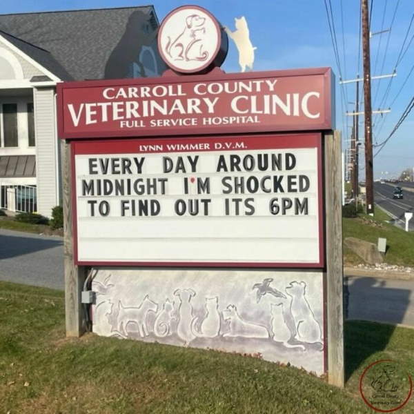 Shangrala's Funny Veterinary Signs