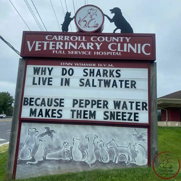 Shangrala's Funny Veterinary Signs
