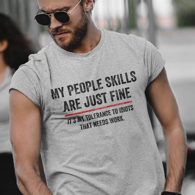 Shangrala's Funny T-Shirt Wisdom 3