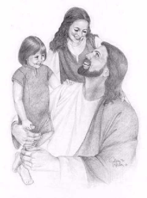 Shangrala's Jesus Laughing Art