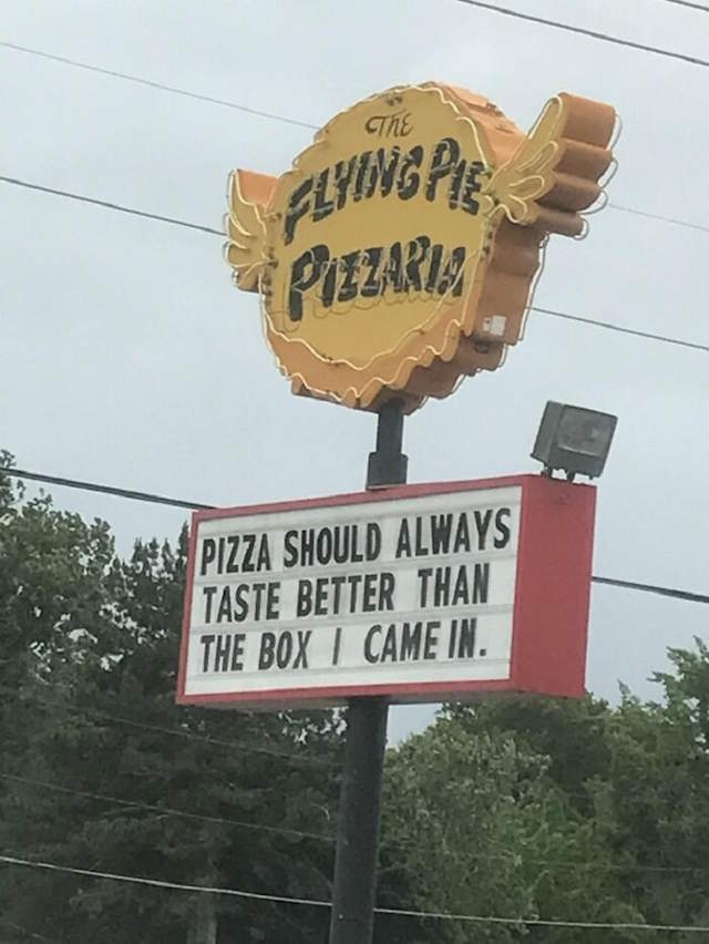 Shangrala's Funny Fast Food Signs